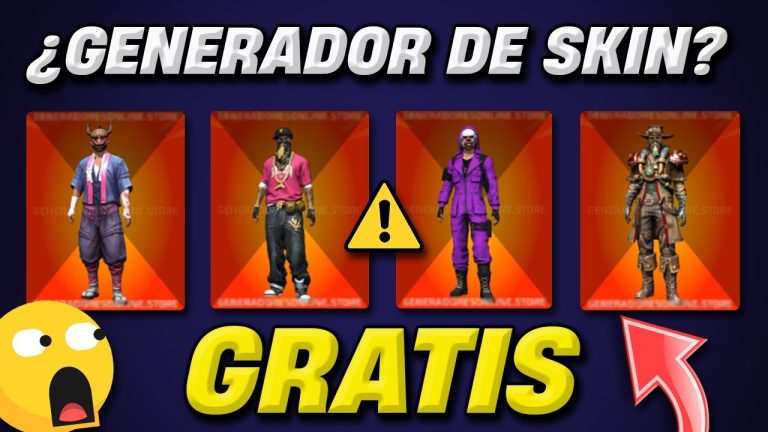 existe algun generador de skins y ropa para free fire