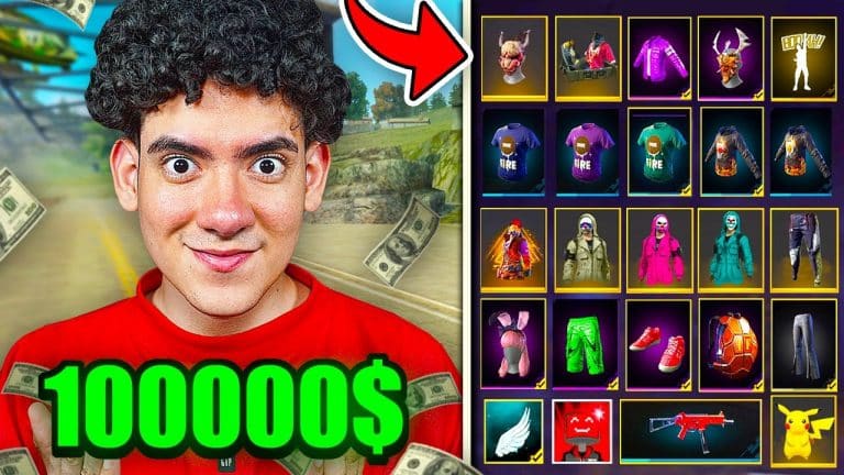 existen sorteos de items en free fire