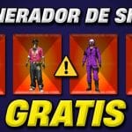 existe algun generador de skins y ropa para free fire